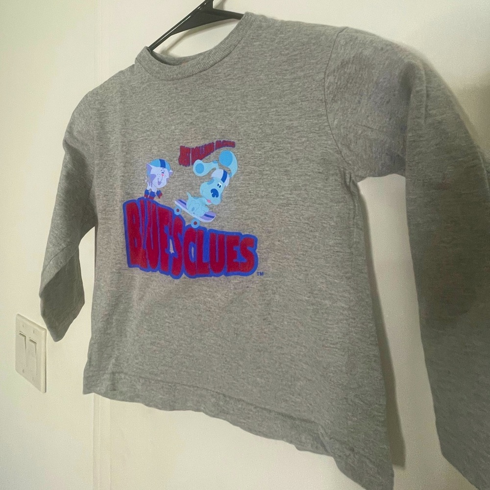 4T Long sleeve shirt Blue’s clues Nickelodeon